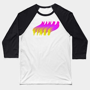 yikes,colorful Fun Baseball T-Shirt